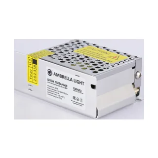 Блок питания для светодиодной ленты 12V 36W Ambrella LED Driver 12V GS9502 - фото 3