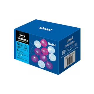 Гирлянда Uniel ULD-S0200 (UL-00007341), 2 м, IP20, белый - фото 4