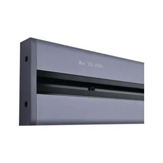 Электроустановочный шинопровод Am-track-sockets 385201TOB/100 Grey - фото 2