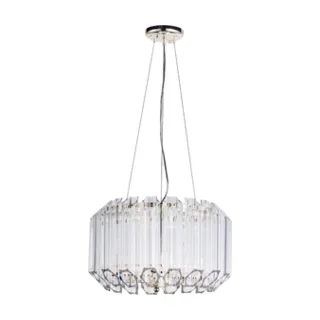 Подвесная хрустальная люстра Jastin Arte Lamp A2848SP-3GO - фото 1