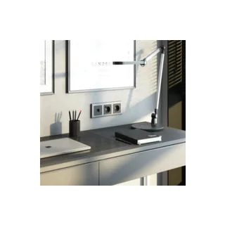 Накладка на механизм Werkel W1179564/ Накладка для розетки USB (графит матовый) - фото 4