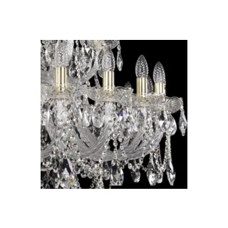 Подвесная люстра Bohemia Ivele Crystal 1411 1411/24+12/460/G - фото 2