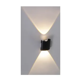 Архитектурная подсветка 86831-9.2-002KT LED2*1W BK - фото 1