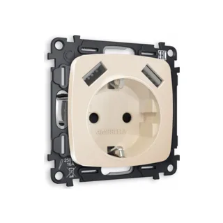Розетка Ambrella Volt OMEGA MO309010 - фото 2