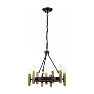 Подвесная люстра Indigo Cero 13009/9P Black - фото 3