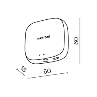 Модуль Maytoni Smart control MD-TRA034-W - фото 4
