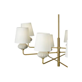 Люстра на штанге Freya Ceramics FR2029PL-08BS - фото 4