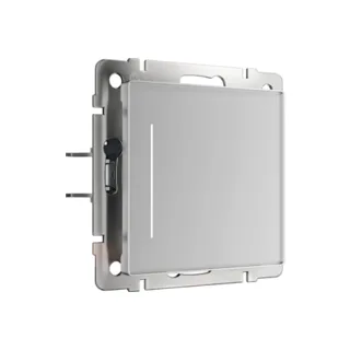 Выключатель Werkel W4513006/ Умный сенсорный выключатель одноклавишный (серебряный) - фото 1