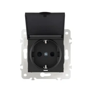 Розетка Arte Milano Am-203 203.41-1.black - фото 3