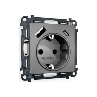 Розетка Ambrella Volt ALFA MA660010 - фото 2