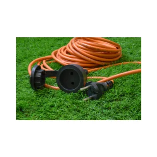 UG /UCK-1N/2x0,75/10M/O IP44 ORANGE Удлинитель силовой в бухте, б/з, 1гнездо, 10м (ПВС 2х0,75), 6A. Оранжевый. TM Uniel - фото 7