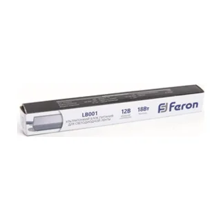 Трансформатор электронный для светодиодной ленты Feron LB001 48010 - фото 2