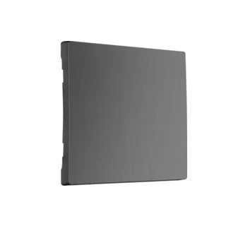 Накладка на механизм Werkel W1119004/ Клавиша для выключателя перекрестного (графит рифленый) - фото 1