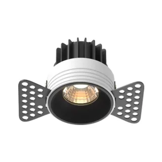 Встраиваемый светильник Maytoni Round DL058-7W3K-TRS-B - фото 1