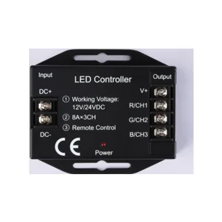 Контроллер для светодиодных лент RGB с сенсорным радио пультом Ambrella LED Strip GS11401 - фото 3