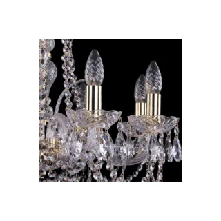 Подвесная люстра Bohemia Ivele Crystal 1411 1411/8/195/G - фото 2