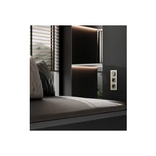 Диммер Встраиваемые механизмы графит акриловые W1142044 - фото 2