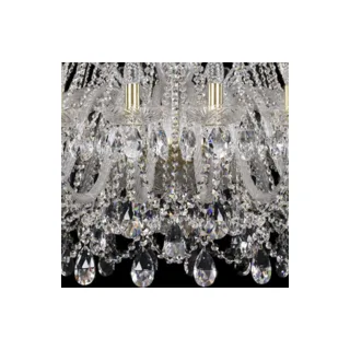 Подвесная люстра Bohemia Ivele Crystal 1411 1411/24/460/G - фото 3