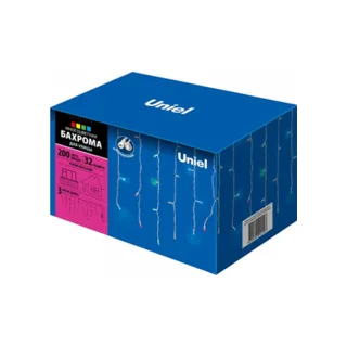 Бахрома световая Uniel ULD-B3010 (UL-00002272), IP67, разноцветный - фото 4