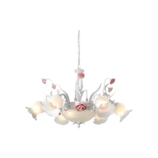 Люстра подвесная с цветочками Lucia Tucci FIORI Fiori di rose 105.6.2 - фото 1