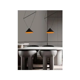 Светильник подвесной Italline 14blo IT03-1430 black/orange - фото 3