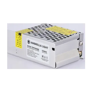 Блок питания для светодиодной ленты 24V 60W Ambrella LED Driver 24V GS9603 - фото 3