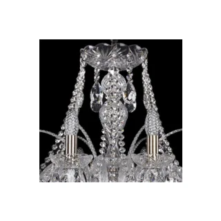 Подвесная люстра Bohemia Ivele Crystal 1411 1411/12/300/Pa - фото 4