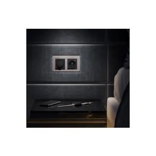 Рамка Werkel Elite дымчатый W0022417/ Рамка на 2 поста Elite (дымчатый, стекло) - фото 4