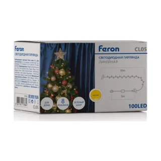 Гирлянда Feron 32309, 10 м, IP20, жёлтый - фото 5
