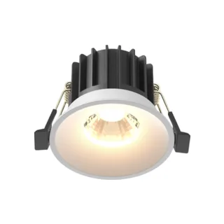 Встраиваемый светильник Maytoni Round DL058-12W3K-W - фото 1
