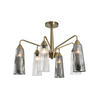 Люстра на штанге Indigo Campana 13028/6R Brass - фото 2