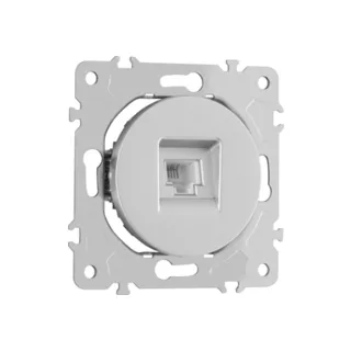 Розетка Arte Milano Am-202 202.51-1.silver - фото 3