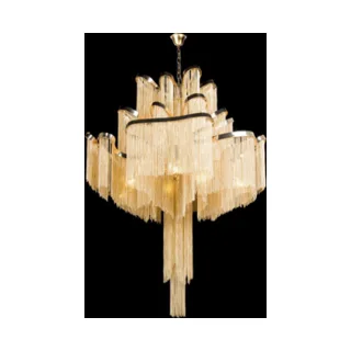 Подвесная люстра Stream Loft It 10208/800 Gold - фото 4