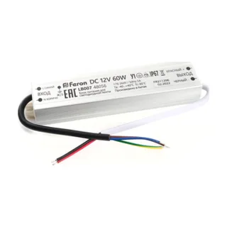 Трансформатор электронный для светодиодной ленты Feron lb007 48056 - фото 1