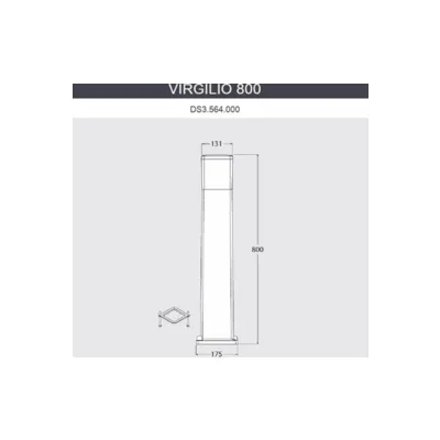 Наземный светильник Virgilio DS3.564.000.WYF1R