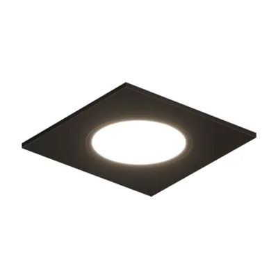 Точечный встраиваемый влагозащищенный светильник Denkirs DK3102-BK