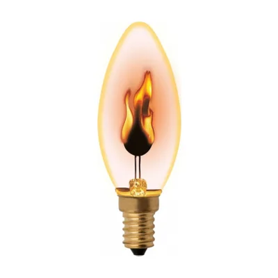 IL-N-C35-3/RED-FLAME/E14/CL