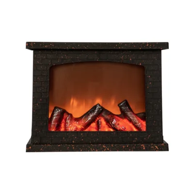 Световая фигура Uniel ULD-L2821-005/DNC/RED BLACK FIREPLACE, IP20, красный