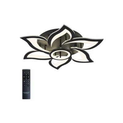 Потолочная люстра Natali Kovaltseva Olimp HIGH-TECH LED LAMPS 82020 BLACK