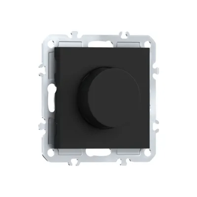 Светорегулятор Triac поворотный Donel A07 DB200LED-DE65030, LED, 200 Вт, матовый карбон