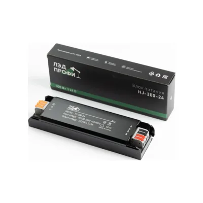 Блок питания HJ-B-24V300W 170×50×25 мм HJ-300-24