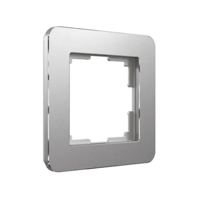 Рамка Werkel Platinum алюминий W0012606/ Рамка на 1 пост Platinum (алюминий)