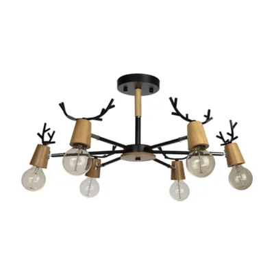 Потолочная люстра Sven Loft It 10024/6 Black
