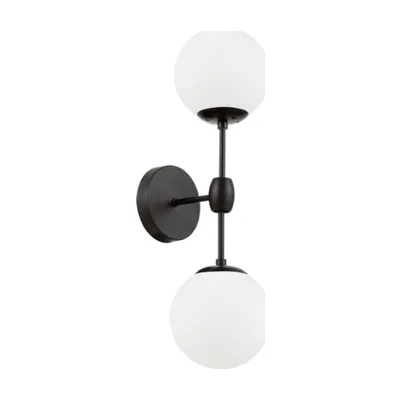 Бра Zodiak LDW 6001-2 BK+WT