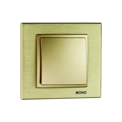 Рамка на 1 пост Mono Electric Style Aluminium 107-830000-160