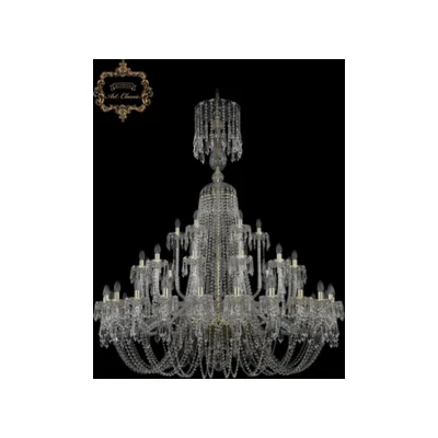 Подвесная хрустальная люстра Art Classic 11.23 11.23.24+12+6.530.XL-172.Gd.Dr