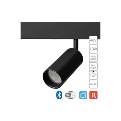 Трековый светильник Arte Lamp Linea A4691PL-1BK