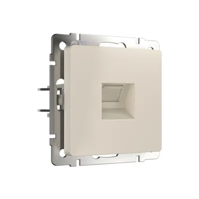 Розетка Werkel W1181062/ Розетка Ethernet RJ-45 (айвори матовый)