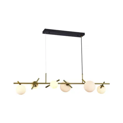 Подвесной светильник Golden 2134-6L BR+MBK
