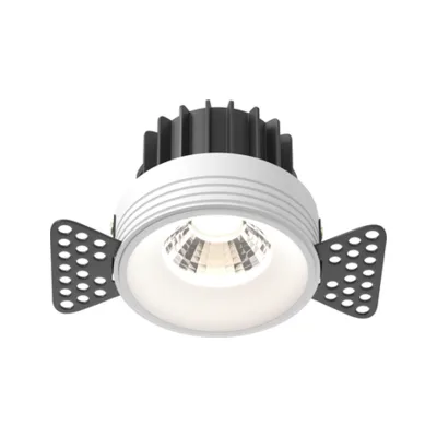 Точечный светильник Maytoni Round DL058-12W4K-TRS-W